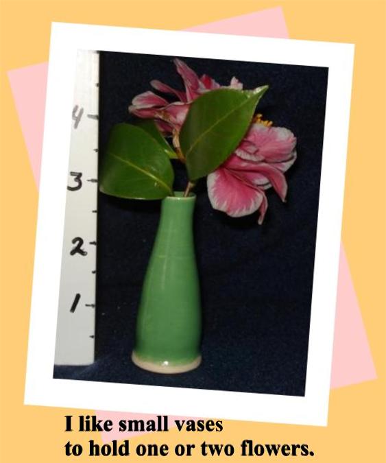 vase to hold one flower