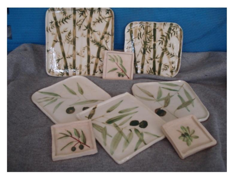 Olive Oil Coasters