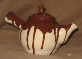 Chocolate Drip Teapot