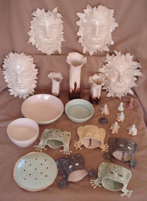 an assortment of pieces